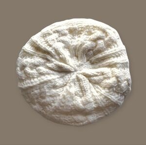 Cream Beret